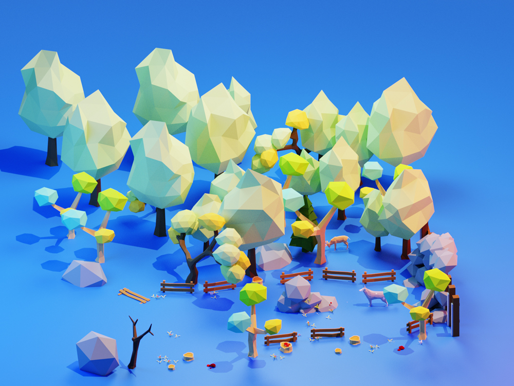 Modélisation 3D d'une forêt