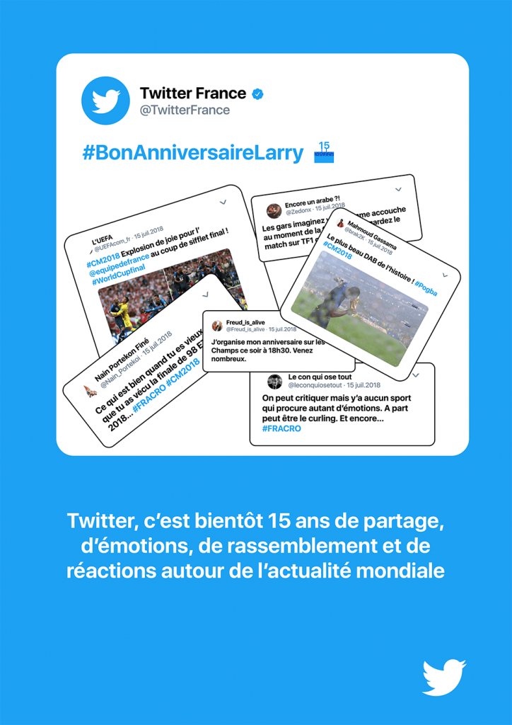 Montage de plusieurs post Twitter